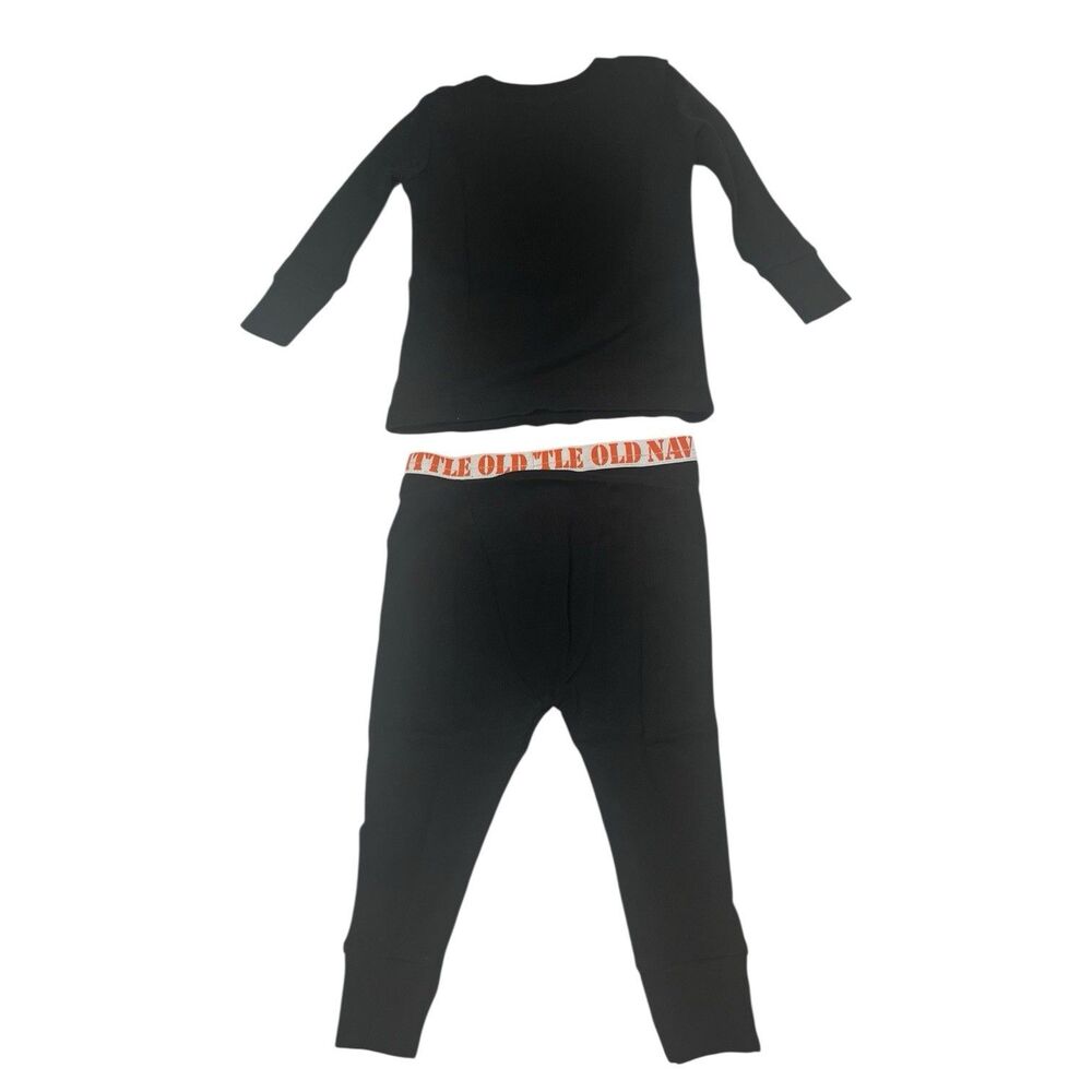 Old Navy Baby Skeleton Pajamas 6-12M Glow in Dark NWT 2 Piece Cotton Halloween - Picture 3 of 12